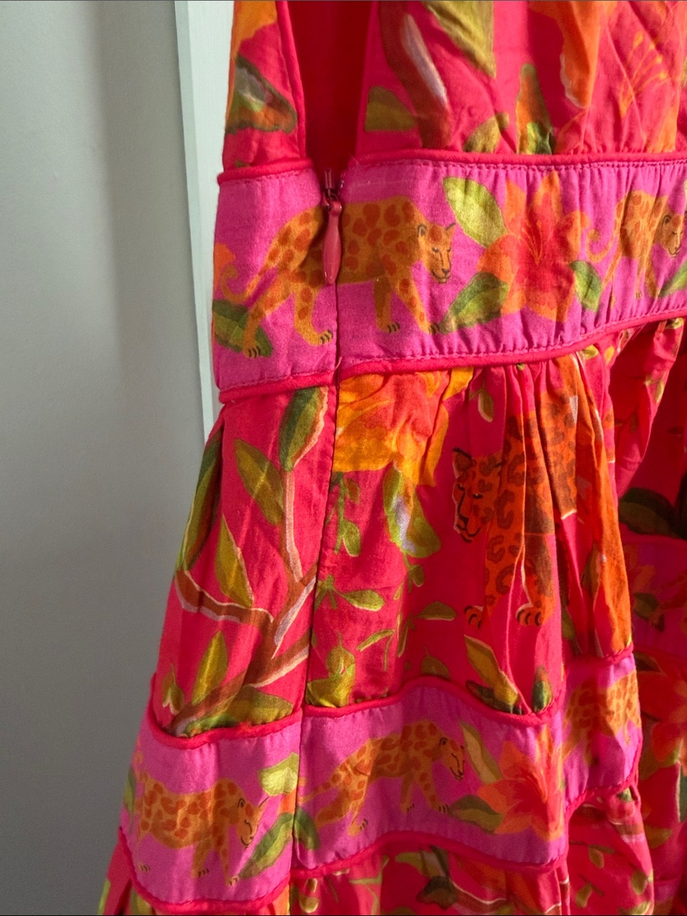 Farm Rio Solar Forest Maxi Dress Size XL - Picture 11 of 12